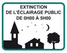 extinction éclairage public